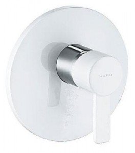 Смеситель для душа встраиваемый Kludi коллекция Zenta белый/хром 386559175