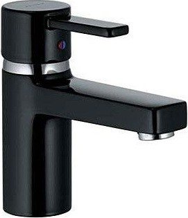 Змішувач для раковини одноважеля Kludi колекція Zenta чорний 382518675