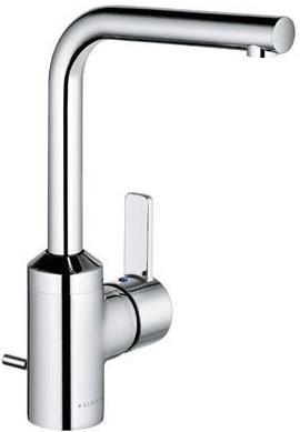 Смеситель для раковины однорычажный с донным клапаном высокий Kludi коллекция Zenta хром 382940575