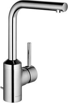 Смеситель для раковины однорычажный с донным клапаном высокий Kludi коллекция Bozz хром 382940576
