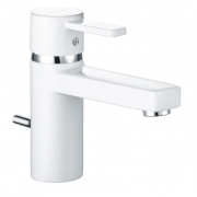 Смеситель для раковины однорычажный Kludi коллекция Zenta белый 382519175