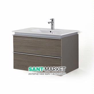 Тумба под раковину DURAVIT Darling New подвесная 80х54 сосна серебристая 647103118