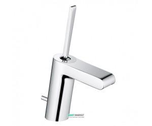 Смеситель для раковины с джойстиком и донным клапаном каскадный Kludi O-Cean хром 383450510