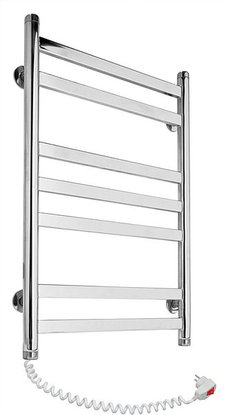 Электрический полотенцесушитель Laris Кватро П7 Э 430x600х35 лесенка хром 72207043