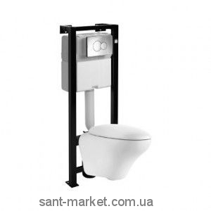 Унітаз підвісний Kolo колекція Ovum L43100900 покриття Reflex + Інсталяція 99194900