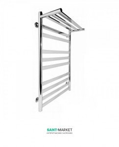 Водяной полотенцесушитель Laris коллекция Кватро П лесенка 530х520х237 хром с полкой 71207565