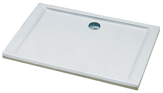 Душовий піддон акриловий прямокутний Kolo PACYFIK 140х80х5 білий XBP0749000