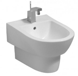 Біде підвісне Keramag колекція Flow 55х37х40 з переливом 232900