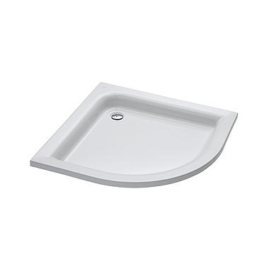 душовий піддон акриловий чверть кола Kolo STANDARD PLUS 80х80х9 білий XBN1580000