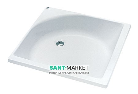 Душевой поддон акриловый квадратный Kolo DEEP 80х80х23 белый XBK0380000