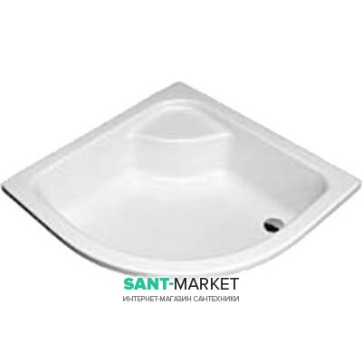 Душовий піддон акриловий чверть кола Kolo DEEP 90х90х23 90х90х23 білий XBN0390000