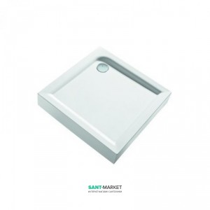 Душевой поддон акриловый квадратный Kolo FIRST 80х801х16.5 белый XBK1680000