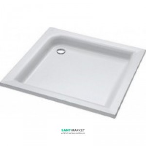 Душовий піддон акриловий квадратний Kolo STANDARD PLUS 80х80х9 білий XBK1580000