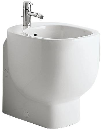 Биде напольное Keramag коллекция 500 by Antonio Citterio 50х36х44 с переливом 231200