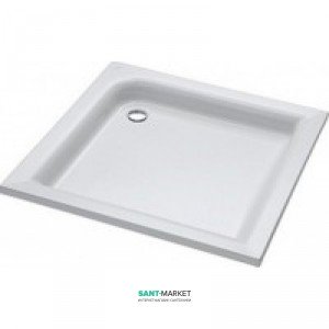 Душовий піддон акриловий квадратний Kolo STANDARD PLUS 80х80х9 білий XBK1580000