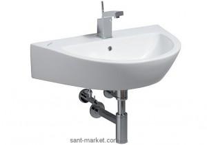 Раковина для ванной подвесная Keramag коллекция Flow белая 250965