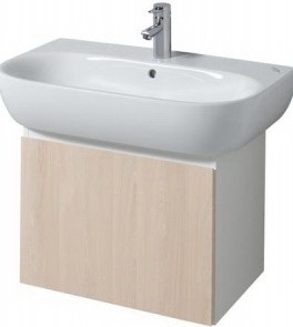 Тумба під раковину Keramag 4U підвісна 60х38.8х46.5 світлий дуб 804161