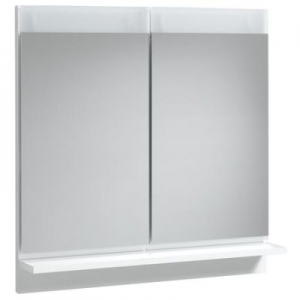 KERAMAG 4U дзеркало з підсвічуванням і поличкою 804080