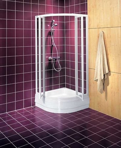 Душевая кабина Kolo Akord Swing 80x80х185 без поддона RKPF80R22000