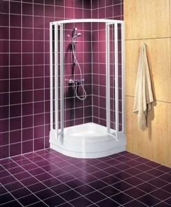 Душова кабіна Kolo Akord Swing 90x90х185 без піддону RKPF90202000