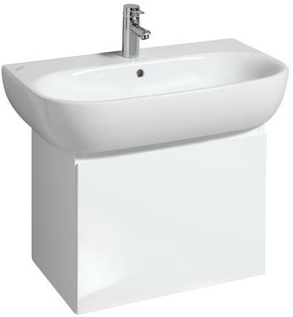 Тумба під раковину Keramag 4U підвісна 60х38.8х46.5 білий глянець 804165