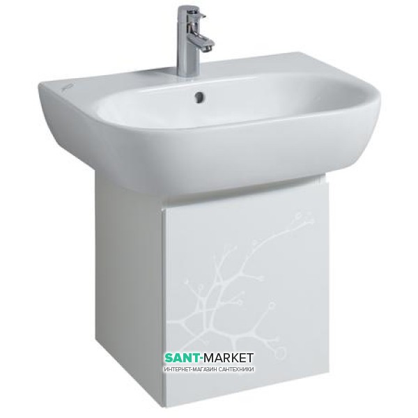 Тумба под раковину KERAMAG 4U подвесная 40х38.8х46.5 белый/матовый 804144