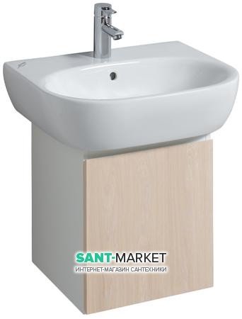 Тумба под раковину Keramag 4U подвесная 40х38.8х46.5 светлый дуб 804141