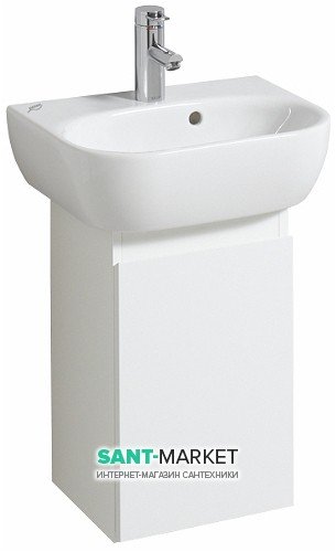 Тумба под раковину Keramag 4U подвесная 30х26.3х48.5 белый матовый 804045