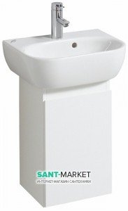 Тумба под раковину Keramag 4U подвесная 30х26.3х48.5 белый матовый 804045