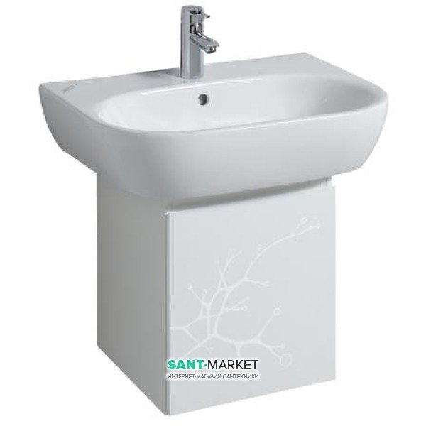 Тумба под раковину KERAMAG 4U подвесная 40х38.8х46.5 белый/матовый 804144