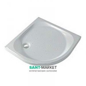 Душовий піддон керамічний чверть кола Kolo XENO 90х90х7 білий XBN1390000