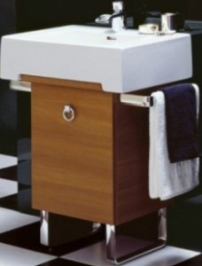 Тумба під раковину Keramag Joop підвісна 40х39х52 горіх 820085