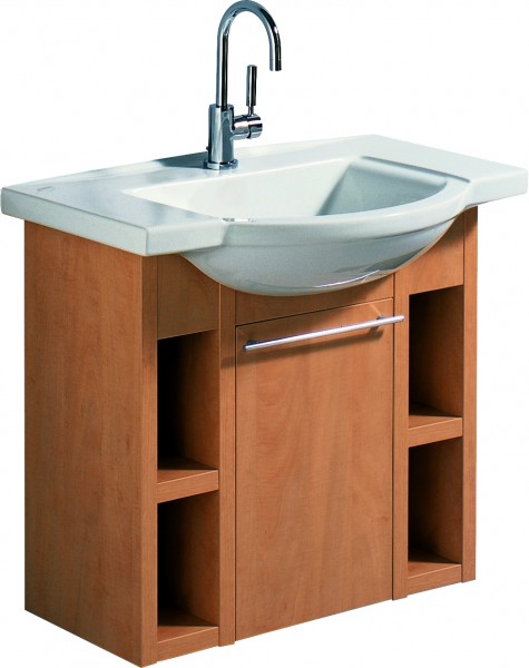 Тумба под раковину Keramag Vitelle подвесная 70х34х67 вишня 810030