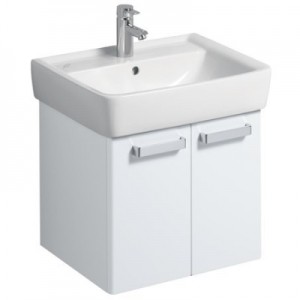 Тумба под раковину Keramag Renova Plan подвесная 53х44.5х46.3 белый глянец 879060