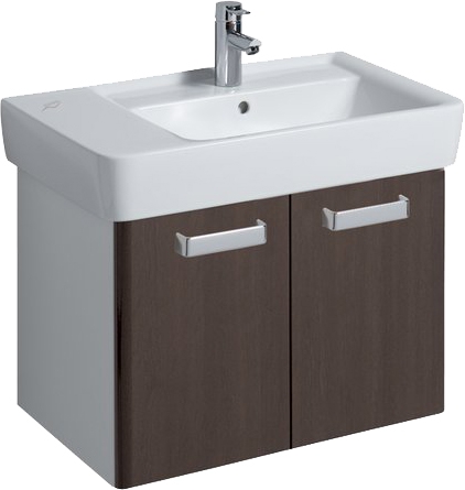 Тумба под раковину Keramag KERAMAG Renova Plan подвесная 93х44.5х46.3 венге глянец  879143