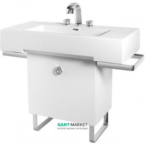 Тумба под раковину Keramag Joop подвесная 57х39х51.5 белый 820065