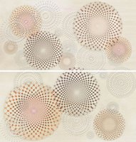 Ape ARMONIA DEC SET (2) SENSAZIONE TORTOLA декор2 плитка настенная 236263