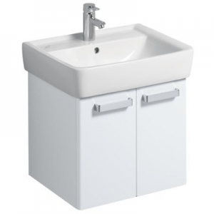 Тумба под раковину Keramag Renova Plan подвесная 53х44.5х46.3 белый глянец 879060