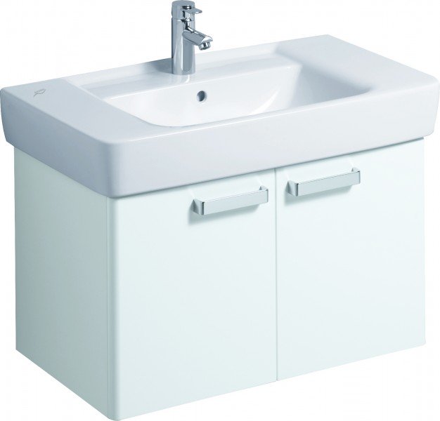 Тумба під раковину Keramag Renova Plan підвісна 78х44.5х46.3 білий глянець 879080