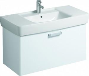 Тумба под раковину Keramag Renova NR.1 Plan подвесная 93х44.5х46.3 белый глянец 879110