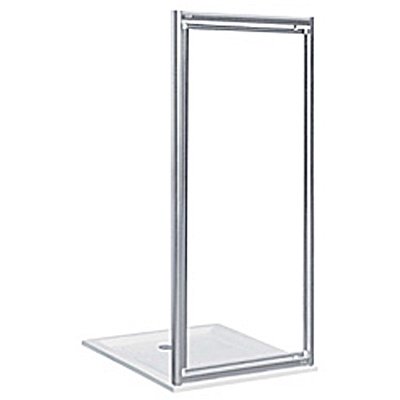 Душові двері в нішу Kolo AKORD pivot скляна орні 90х185 RDRP90222005