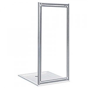 Душові двері в нішу Kolo AKORD pivot скляна орні 90х185 RDRP90222005