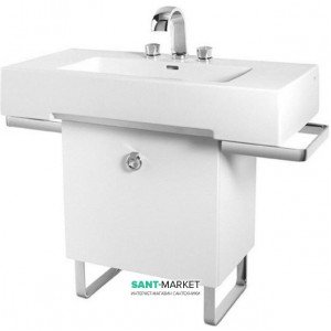 Тумба под раковину Keramag Joop подвесная 57х39х51.5 белый 820065