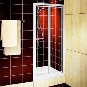 Душові двері в нішу Kolo AKORD скляна орні 80х185 RDRF80202000