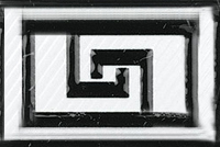 APE CARRARA TACO GRECA MARQUINA декор настінна 90261