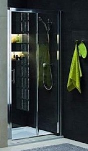 Душові двері в нішу Kolo GEO 6 скляна розсувна 120х190 GDRS12205003