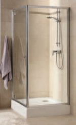 Душевая дверь в нишу Kolo FIRST Pivot стеклянная распашная 80х190 ZDRP80222003