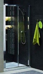 Душові двері в нішу Kolo GEO 6 скляна розсувна 120х190 GDRS12R22003