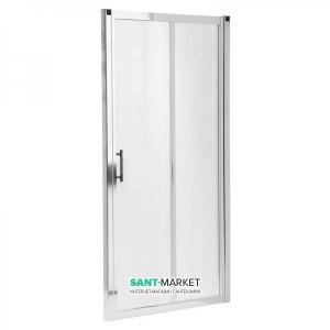 Душевая дверь в нишу Kolo GEO 6 стеклянная раздвижная 100х190 GDRS10205003