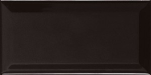 APE Metro BISELADO NEGRO BRILLO Плитка настінна 179414